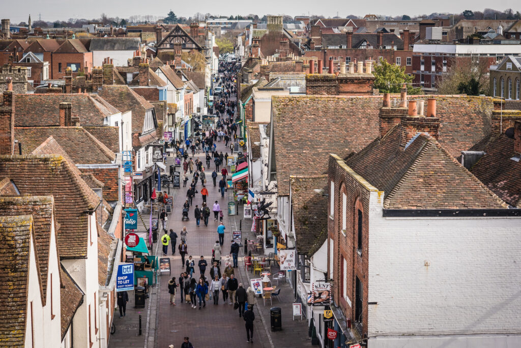 Town centre Canterbury